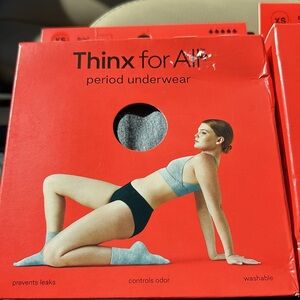 Thinx for all Period Underwear super absorbent washable odor & leak control